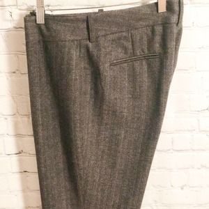 Antonio Melani Herringbone Wool Pant